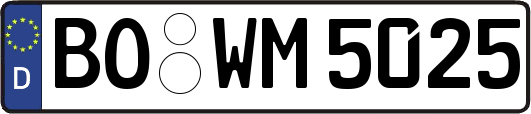 BO-WM5025