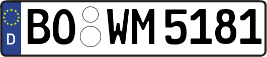 BO-WM5181