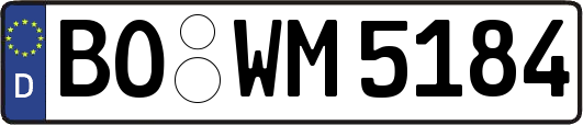 BO-WM5184
