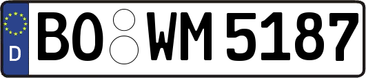 BO-WM5187