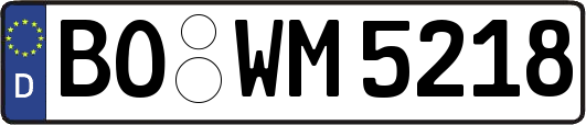 BO-WM5218