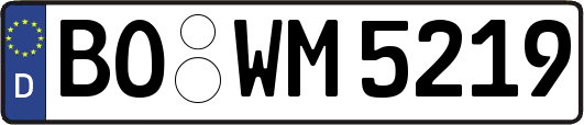 BO-WM5219