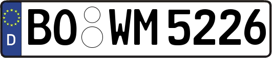 BO-WM5226