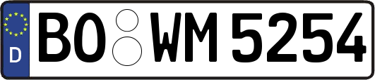 BO-WM5254