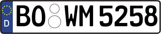 BO-WM5258