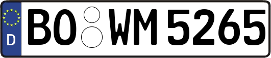 BO-WM5265