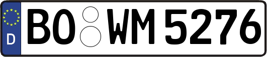 BO-WM5276