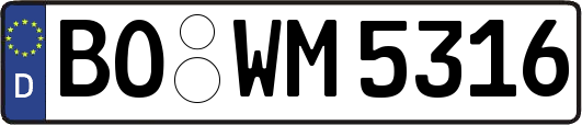 BO-WM5316