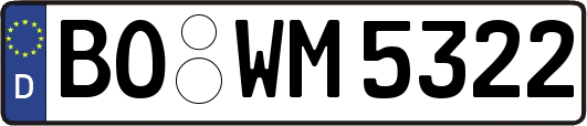 BO-WM5322