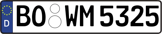BO-WM5325