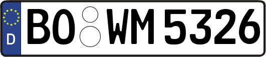 BO-WM5326