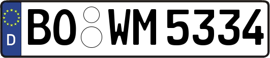BO-WM5334