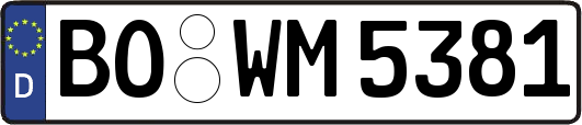 BO-WM5381