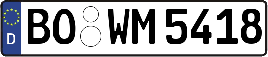 BO-WM5418