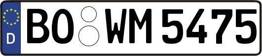 BO-WM5475