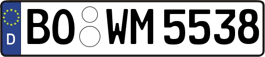BO-WM5538