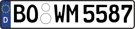 BO-WM5587