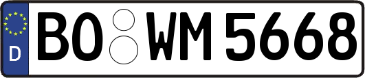 BO-WM5668