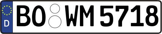 BO-WM5718