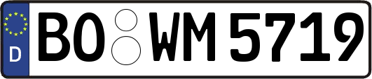 BO-WM5719