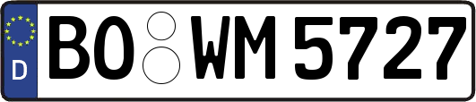 BO-WM5727