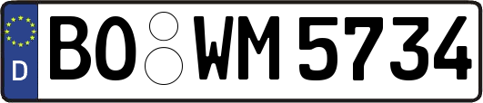 BO-WM5734