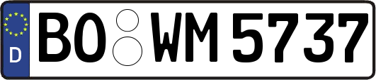 BO-WM5737