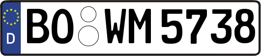 BO-WM5738