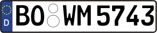 BO-WM5743