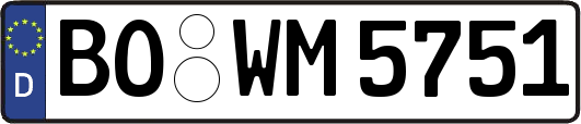 BO-WM5751