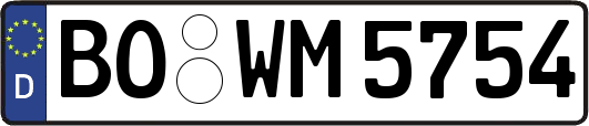 BO-WM5754