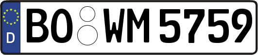 BO-WM5759
