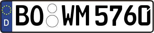 BO-WM5760