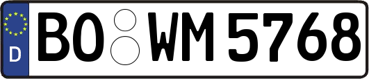 BO-WM5768