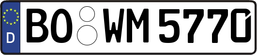 BO-WM5770