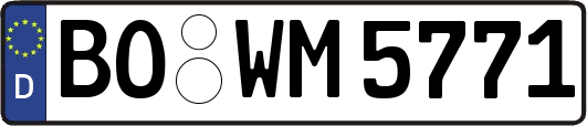 BO-WM5771