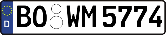 BO-WM5774