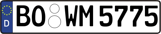 BO-WM5775