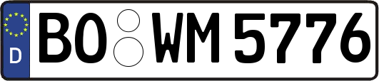 BO-WM5776