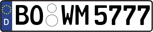 BO-WM5777