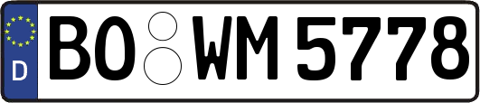 BO-WM5778