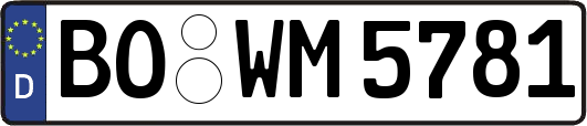 BO-WM5781