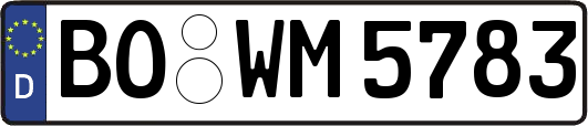 BO-WM5783