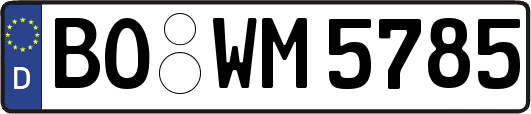 BO-WM5785