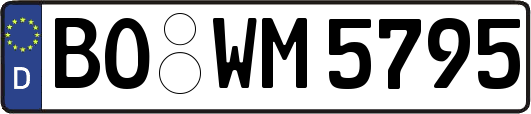 BO-WM5795