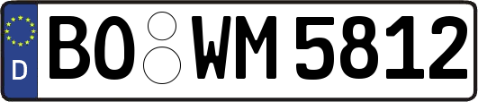 BO-WM5812