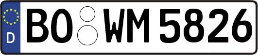 BO-WM5826