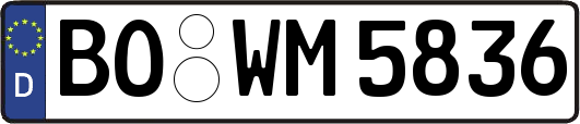 BO-WM5836