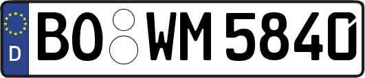 BO-WM5840
