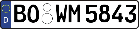 BO-WM5843